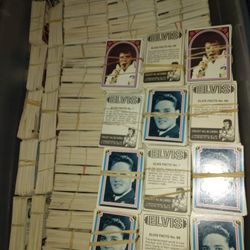 ELVIS FACT CARD SET 1978