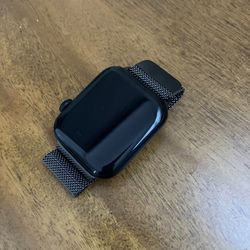Apple Watch With Fancy Strap