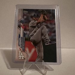 2020 Topps Clayton Kershaw #118 Dodgers