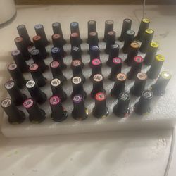 Gel And Acrylic Nail Polish With Matte