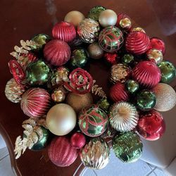 Wreath Multi Colored 