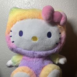 Hello Kitty Rainbow Plush