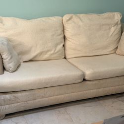 off-White  Sleeper Sofa