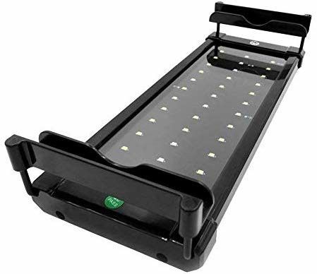 NICREW ClassicLED Aquarium Light, Fish Tank Light with Extendable Brackets