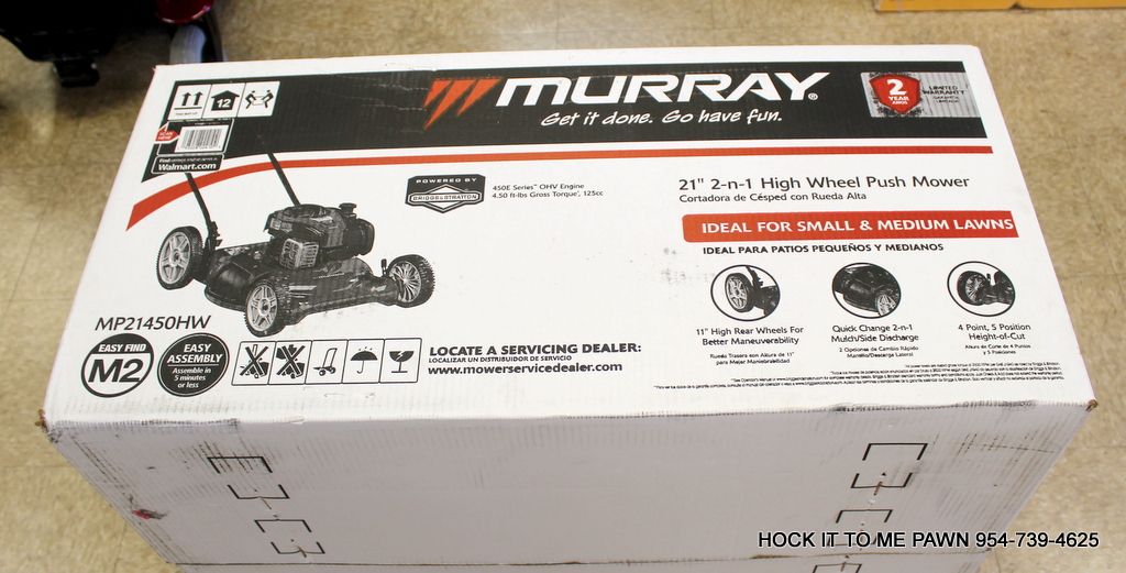 Murray 21" Gas Push Lawn Mower Brand New MP21450HW