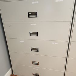 5 drawer file cabinet

