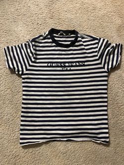 ASAP Rocky x Guess Blue Stripped T Shirt