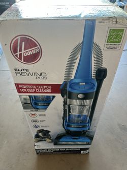 Hoover Elite Rewind Plus Bagless Upright Vacuum, UH71200