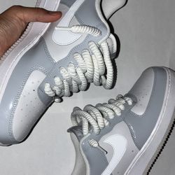 Air Force 1 (White And Gray Color way)