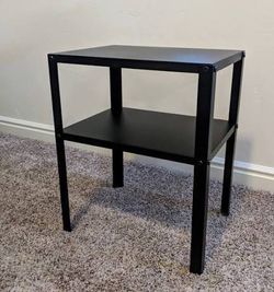 Black Nightstand  IKEA Knarrevik