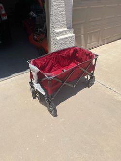 Uline canvas wagon