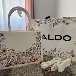 ALDO Floral Tote Bag With Straps