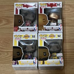 Michael Jordan Lebron James Funko 