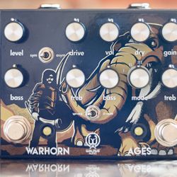 Walrus Audio Warhorn / Ages | 'The Pedal Movie' exclusive | limited edition dual overdrive pedal
