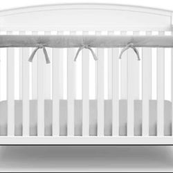 Reversible Crib Cover for Long Rail
