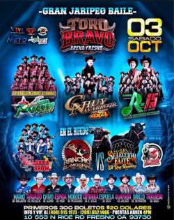 Jaripeo en fresco HOY! 10/03 sábado!