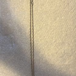 Heart and Love 18 Inch Silver Necklace 