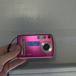 Pink Polaroid A520 Camera