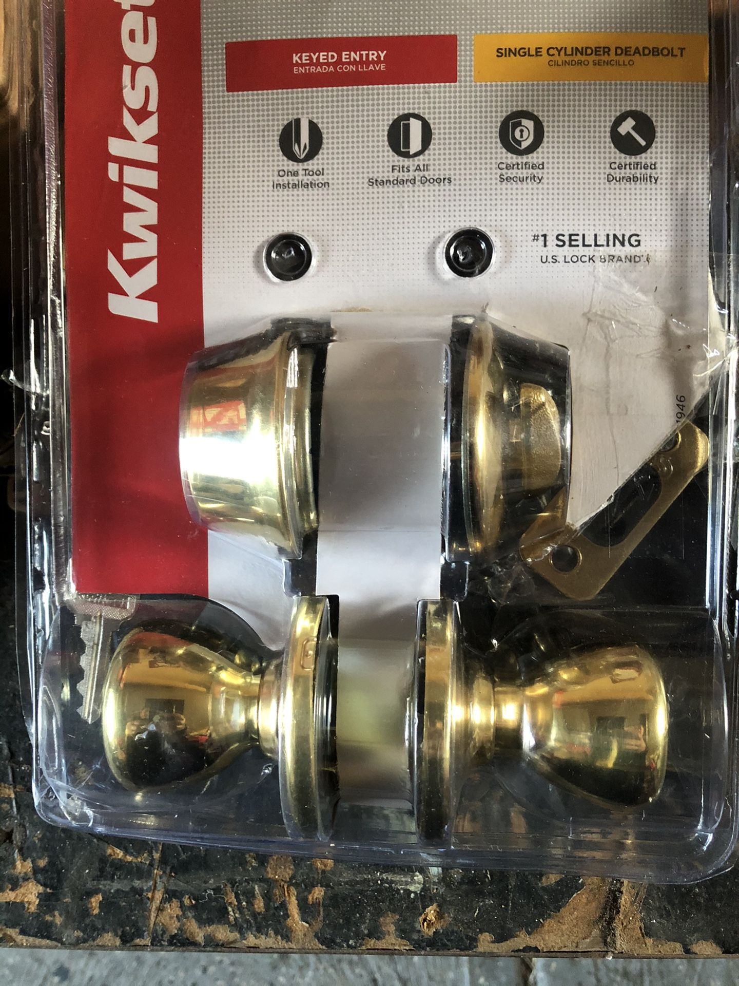 2 NEW PACK LOCKS