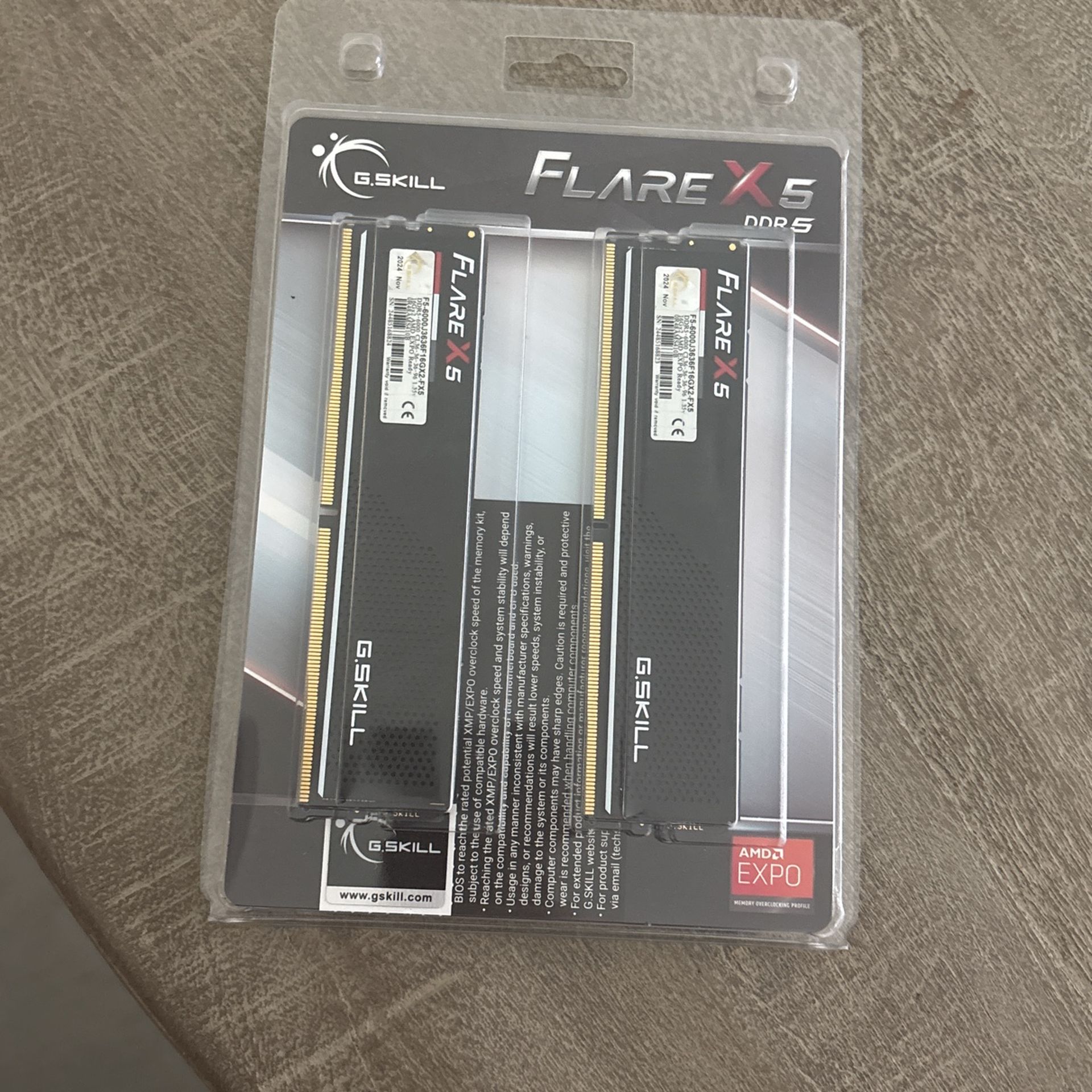 G.Skill FLAREX5 32GB RAM