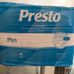 Presto Adults pampers / Pañales Para Adultos 