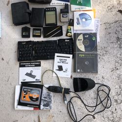 Visor Handspring Computer Many Accessories