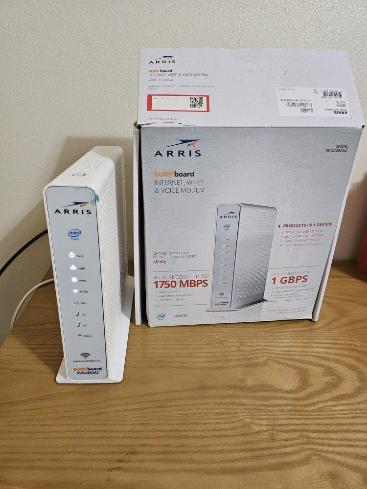 Arris Surfboard Modem Model SVG2482-AC