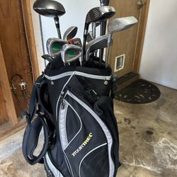 Golf Bag W/ Golf Clubs