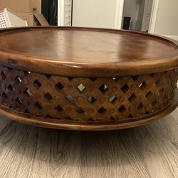 West elm coffee table 