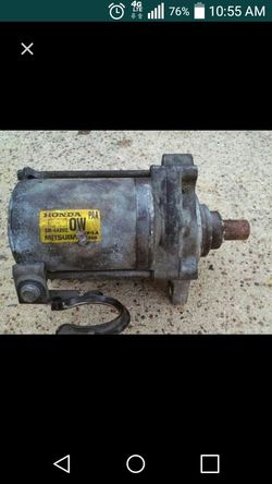 Accord starter