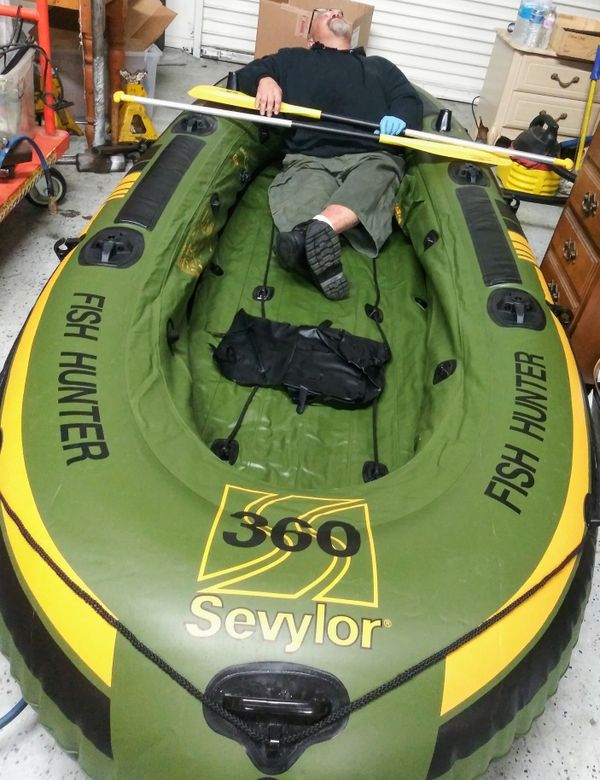 Sevylor 369 Fish Hunter Raft For Sale In San Diego Ca Offerup
