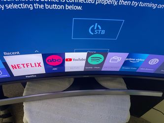 ESTATE SALE - Samsung 48-inch 4K UHD Curved Smart LED TV