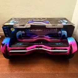 Hover-1 Iridescent Eclipse Electric Hoverboard, / mph Max Speed, Dual 200W Motors, 8" Tires