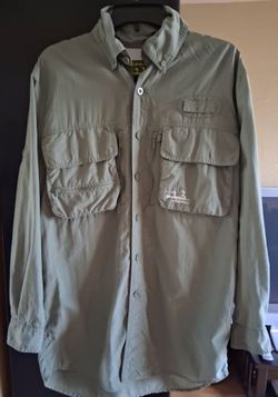 Cabela's guidewear fishing shirt