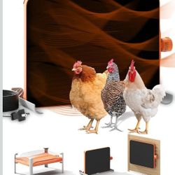 Chickcozy JY016 UL-Compliant Smart Chicken Coop Heater and Chick Brooder