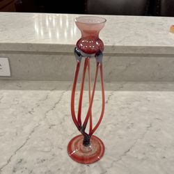 Tea Light - Hand Blown Glass Candle Holder