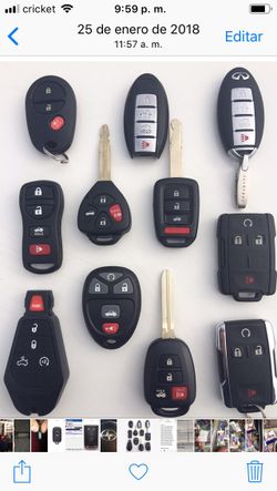 Venta y programación de llaves y control remoto