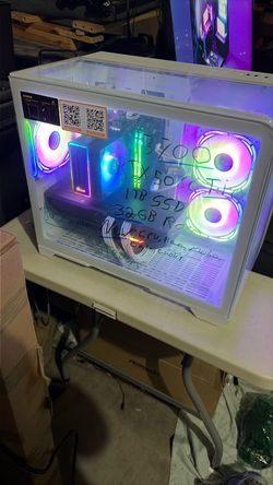 13700/ RX9060xt/32GB Ram/1TB Storage l/corsair 750 PSU/brand new case and fans and motherboard