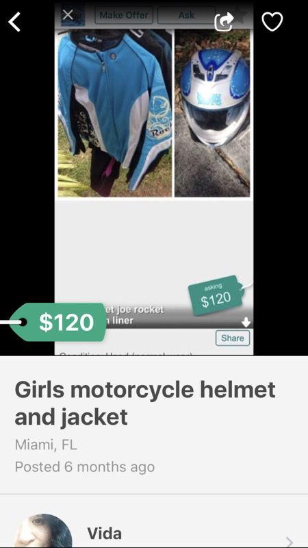 Girls motorcycle gear