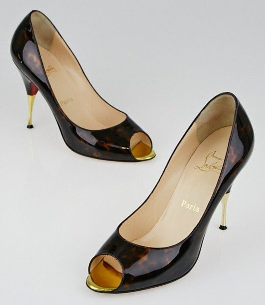 CHRISTIAN LOUBOUTIN Tartaruga Leather Yoyospina