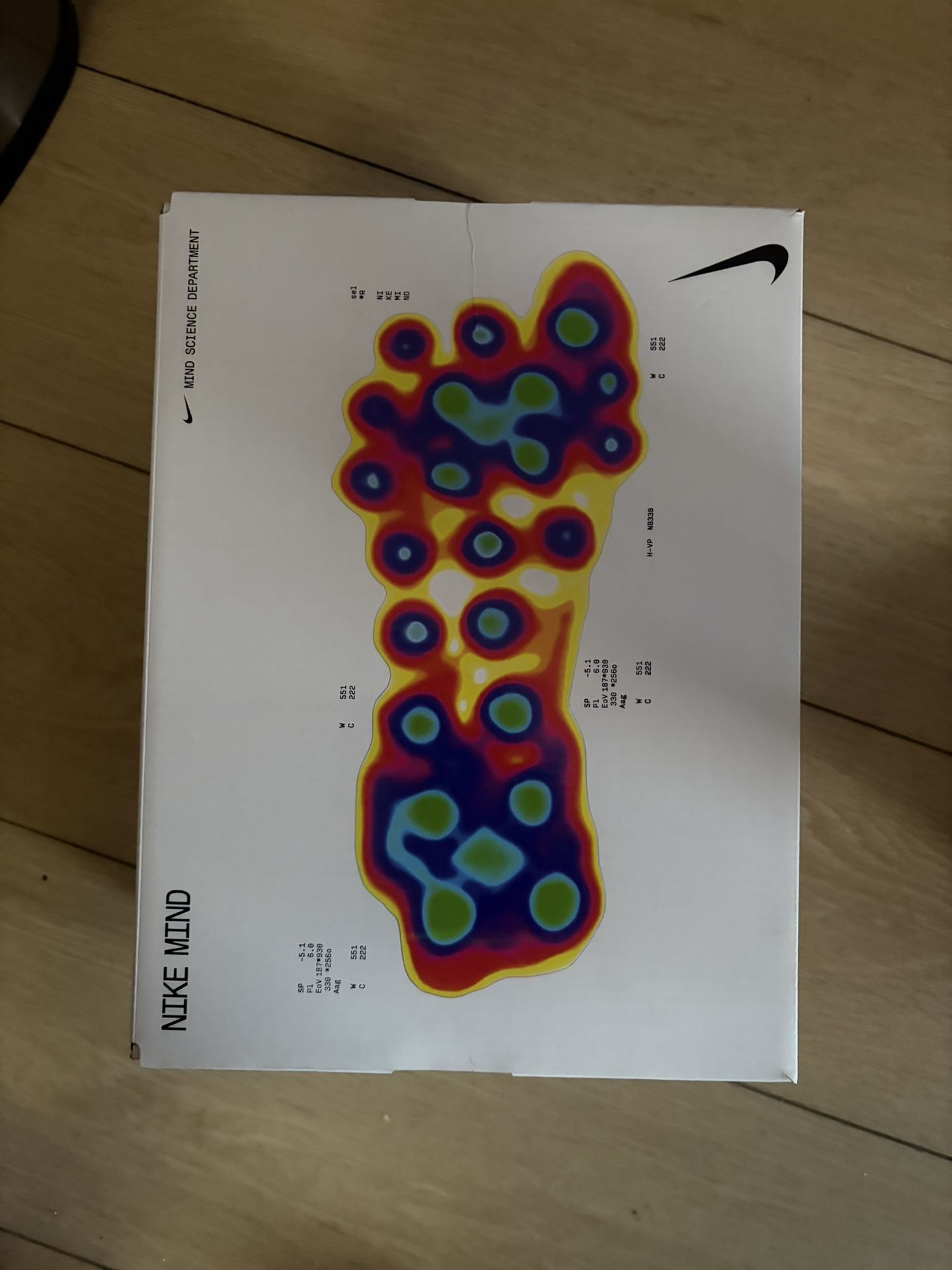 New Authentic Nike Mind 001 Slide Solar Red Size 7 Men’s