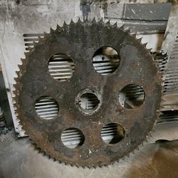 Cast Iron  Industrl Sprocket Gear $300 **OBO