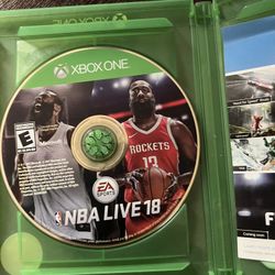 Nba live 18 xbox game