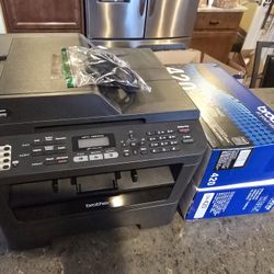 Brother PRINTER with 2 Unopened Black Toners 