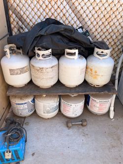 So Many Different Propane Tanks Available for sale