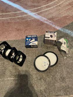 Black & Decker Vacuum Replacement Filter Lot