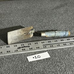 Marshalltown Brick Trowel Vintage USA 52 Masonry Hand Tool Wood Handle Steel