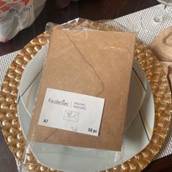 44 A7 5.25x7.25 Brown Envelopes For Wedding Or Any Event 