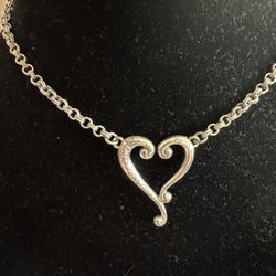 Brighton Adore Me Heart Necklace 