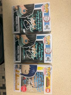 Funko pops (autographed)